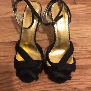 Martinez Valero Woven Toe Satin Carissa Pumps